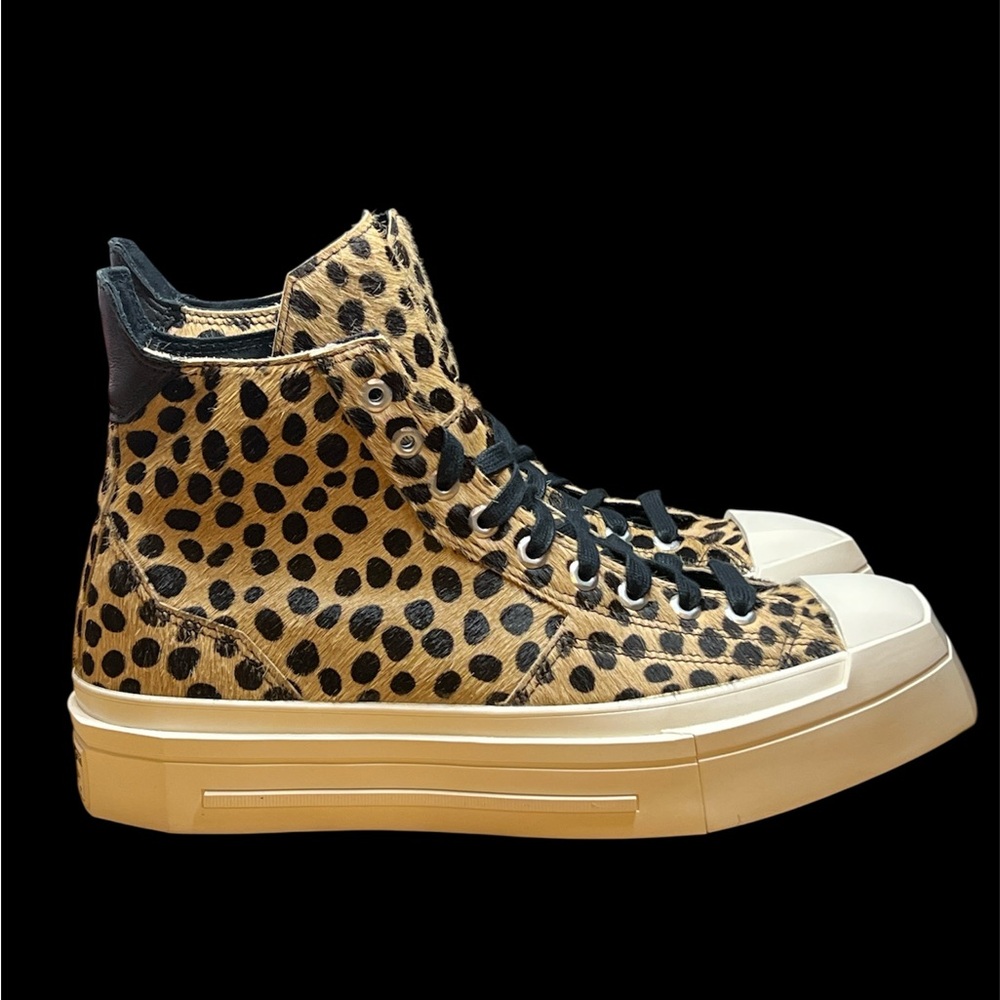 Size 5.5 - Converse Chuck 70 DE LUXE leopard-print high-top sneakers A12814C
